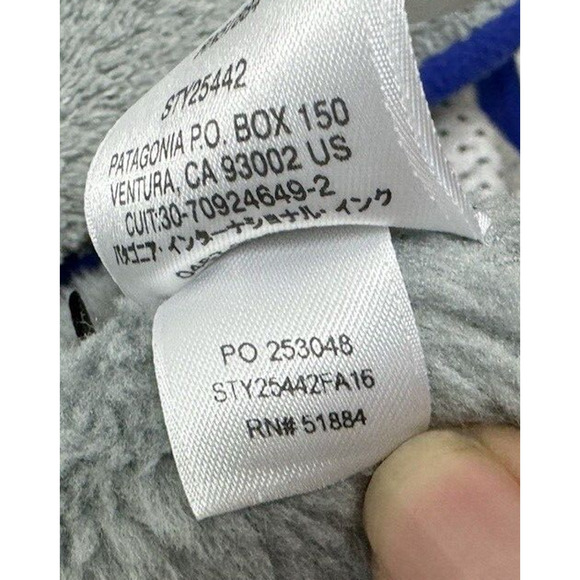 Patagonia Synchilla Snap T Fleece Pullover Re-Tool Sweater Outdoor, S - Picture 10 of 11